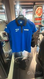 polo yamaha racing in microfibra traspirante TG M
