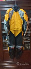Tuta pelle divisibile MTech taglia 52