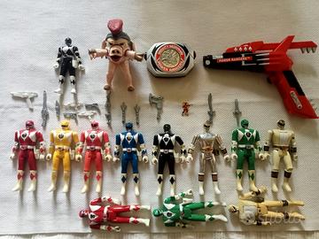 Power Rangers Mighty giocattoli vintage collezione