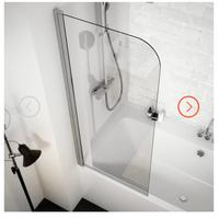 porta a vetro per vasca