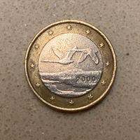 Moneta rara 1 euro del 2000 Finlandia