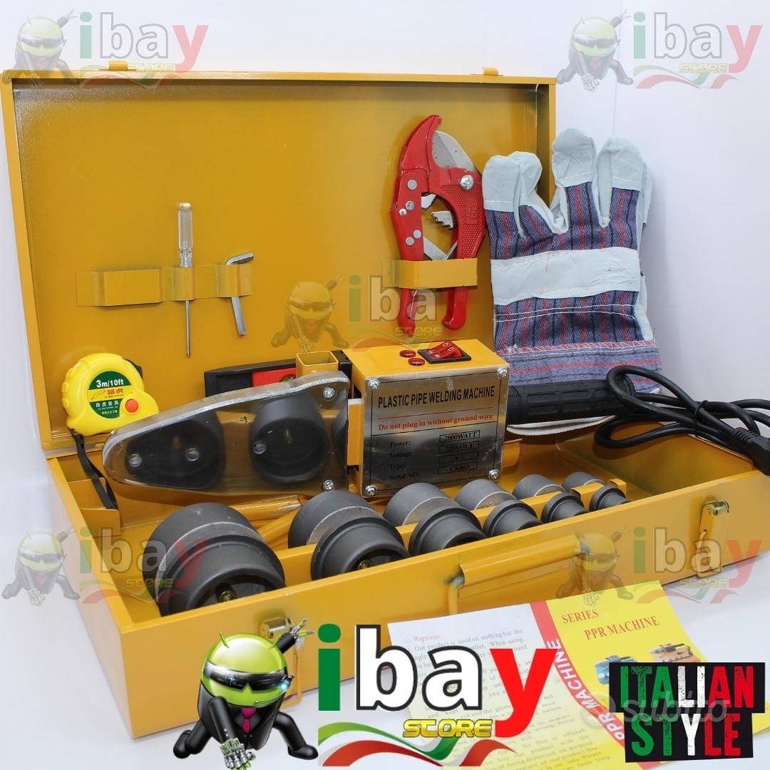 MSW Polifusore Saldatore Tubi 950W - Per Tubi Da 20 A 63mm, Display Digitale Fino A 300°C - Foto 2