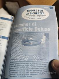 skimmer di superficie deluxe intex