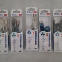 cinque cavi usb