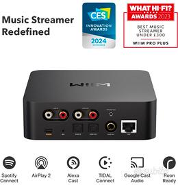 Wiim Pro Plus Streamer, DAC, Tidal, Chromecast...