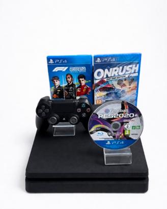 Playstation 4 slim 1 TB + pad+ 3 giochi