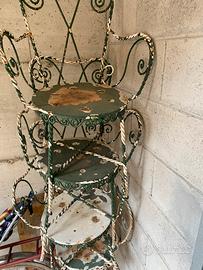 Sedie in ferro battuto