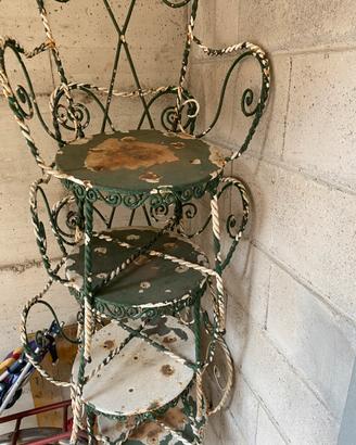 Sedie in ferro battuto