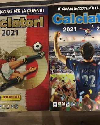 5 Album Calciatori Figurine Panini