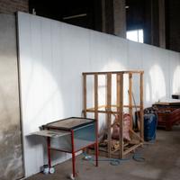 Pareti divisorie modulari in PVC 400 pezzi