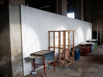 Pareti divisorie modulari in PVC 400 pezzi