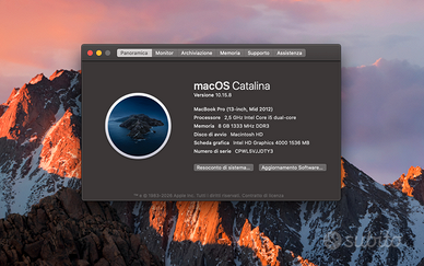 MacBook Pro 13" (Mid 2012) | SSD + 8GB RAM