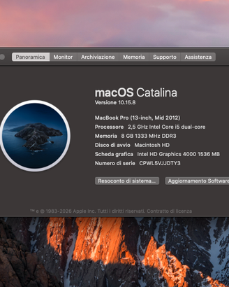 MacBook Pro 13" (Mid 2012) | SSD + 8GB RAM