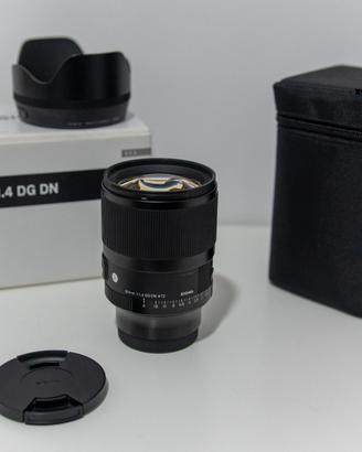 SIGMA Art 50mm F1.4 DG GN Sony E in garanzia