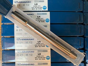 37pz maschi a macchina m.12 sinistri Vergnano HSS