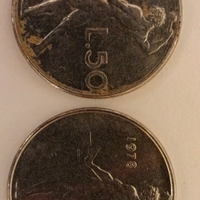 Monete 50 Lire "Vulcano" - Anni 1981/78