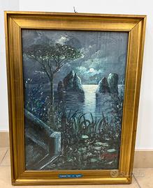 Quadro “Farqglioni di Capri” di Piscopo