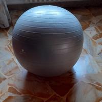 Palla fitness/pilates fitball "Domyos" (grigia)