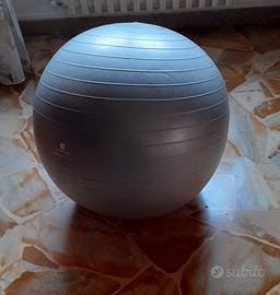 Palla fitness/pilates fitball "Domyos" (grigia)