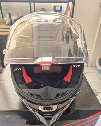 KYT R1R Carbone Zone Red - taglia S