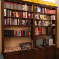 Libreria massella in arte povera
