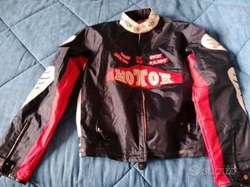 Giacca ragazzo stile moto