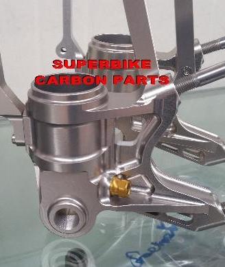 Forcelle ohlins produzione piedini radiali cnc