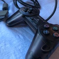 Joystick Ps1 (Playstation 1) trasparente nero Fumè