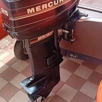 Motore marino Mercury 25cv 2t gambo corto