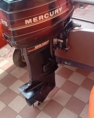 Motore marino Mercury 25cv 2t gambo corto