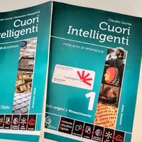Cuori intelligenti 1 con modelli di scrittura
