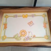 vassoio thun in legno