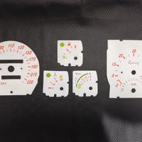 Fondini quadro strumenti Renault 5 Gt turbo