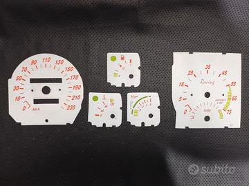 Fondini quadro strumenti Renault 5 Gt turbo