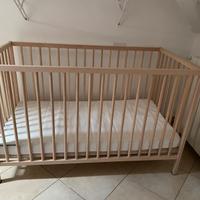 Lettino neonato ikea + materasso
