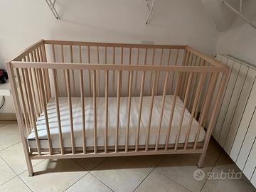 Lettino neonato ikea + materasso