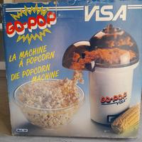 GO POP VISA macchina pop corn anni '80