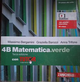 Matematica.verde 4B  9788808928702