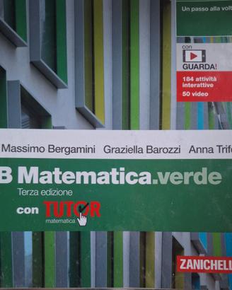 Matematica.verde 4B  9788808928702