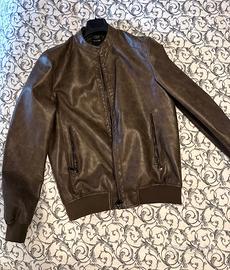 Giubbino eco pelle TG L marrone