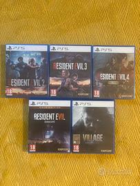 LOTTO RESIDENT EVIL PS5