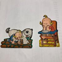 Figurine formaggino Mio serie Cicci Bum anni 60