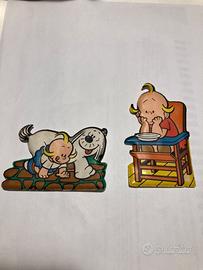 Figurine formaggino Mio serie Cicci Bum anni 60