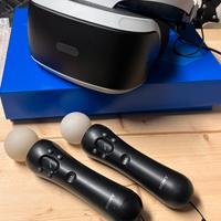 Ps4 VR + PS move + camera