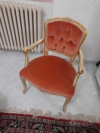 Poltrona in stile veneziano