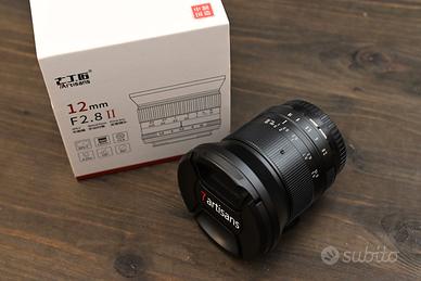7artisans 12mm F2.8 II APS-C obiettivo Fuji X