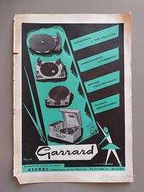 Pubblicità Garrard