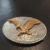 fibbia america Vintage anni 80 