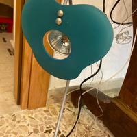 Lampada da tavolo italiana design ‘80 vetro Murano