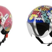 Casco jet bimbi con visiera Rodeodrive graphic